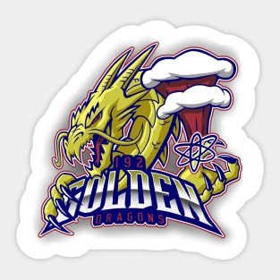 192 Golden Dragons Sticker